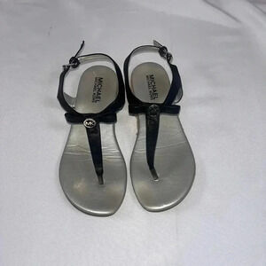 Michael Michael Kors MK Slingback Thong Sandals Size 5